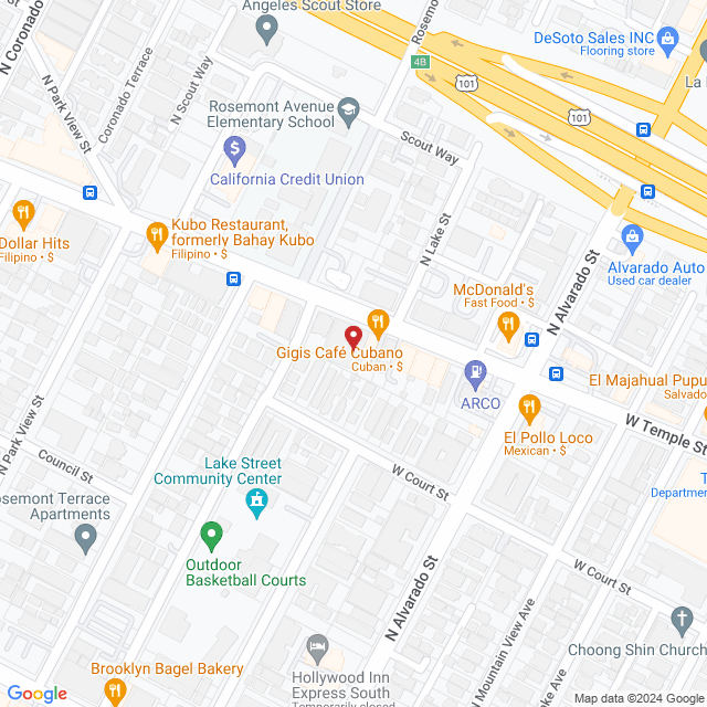 2210 W. Temple Ave., Los Angeles, CA 90026
 Los Angeles,CA