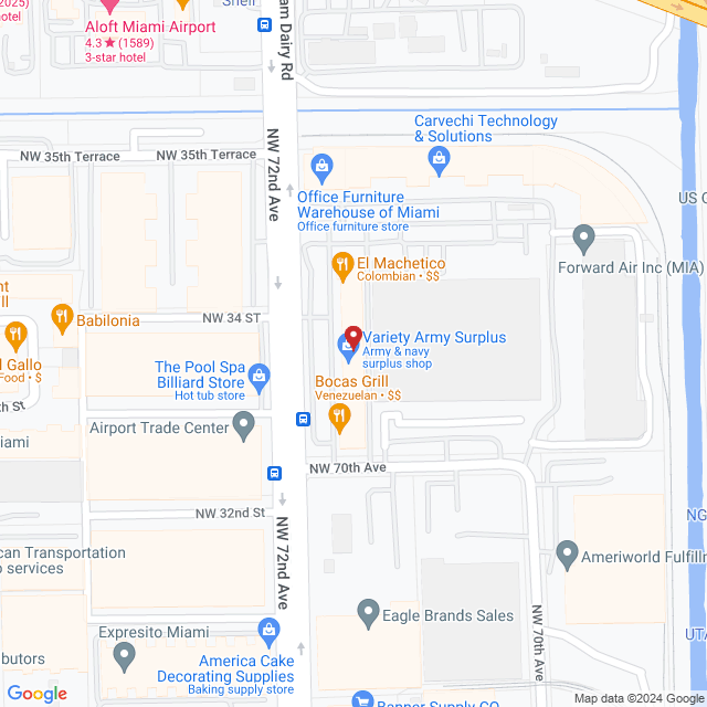 3399 NW 72nd Avenue, Miami, FL 33122 Miami,FL